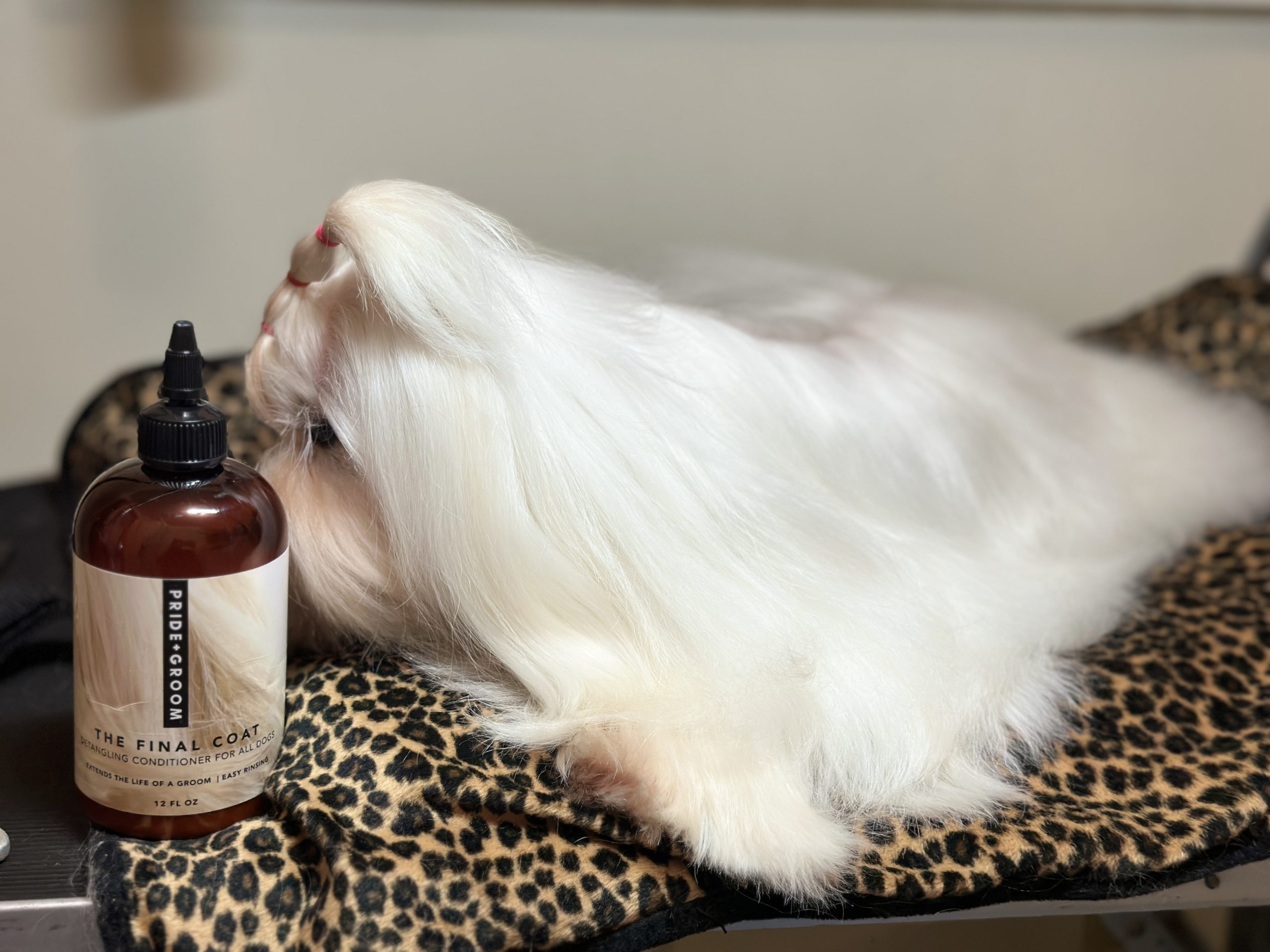 Pride + Groom The Final Coat Dog Conditioner 12 OZ - Image 2